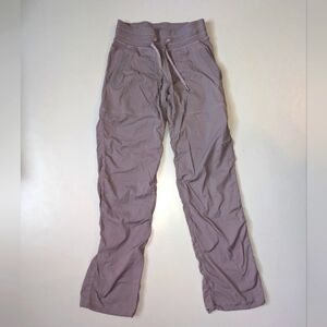 Grey Lululemon dance studio pants size 4